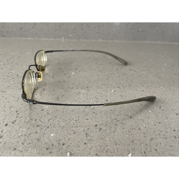 Nike with Flexon 4603 001 Eyeglass Frames ONLY 45-20-135 Black metal full rim main image 8